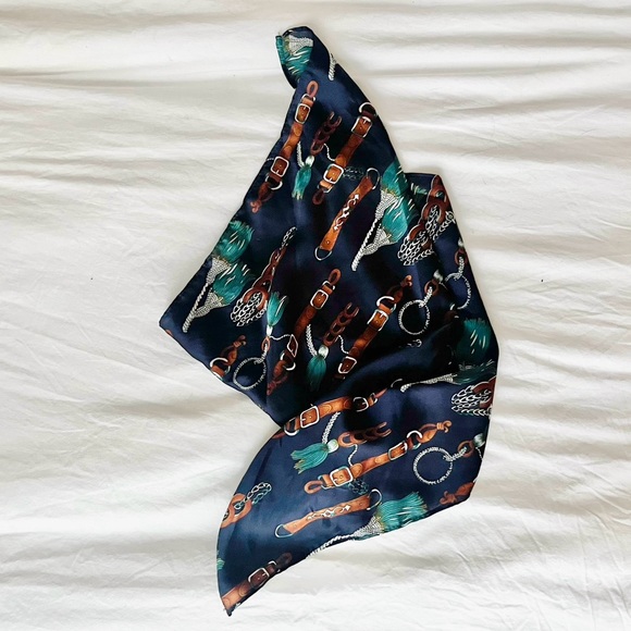 Satin Scarf - Picture 4 of 6